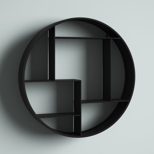 Mercury Row® Gullo 7 Piece Circle Metal Accent Shelf & Reviews Wayfair